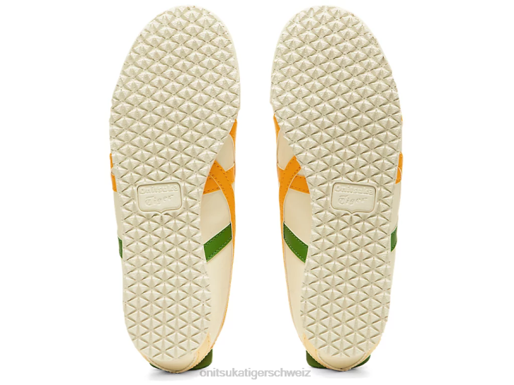 Onitsuka Tiger Mexiko 66 Kinder Sahne/Zitrusfrucht 8X88626 Schuhe