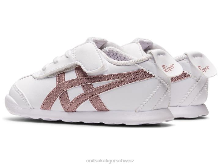 Onitsuka Tiger Mexiko 66 Kinder Weiß/Roségold 8X88631 Schuhe