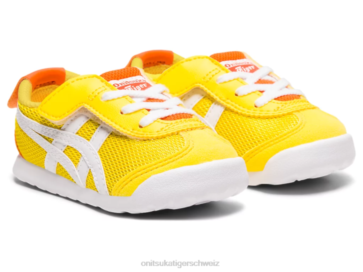 Onitsuka Tiger Mexiko 66 Kinder leuchtendes Gelb/Weiß 8X88654 Schuhe