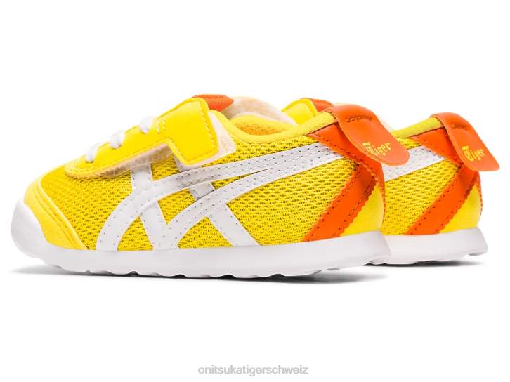 Onitsuka Tiger Mexiko 66 Kinder leuchtendes Gelb/Weiß 8X88654 Schuhe