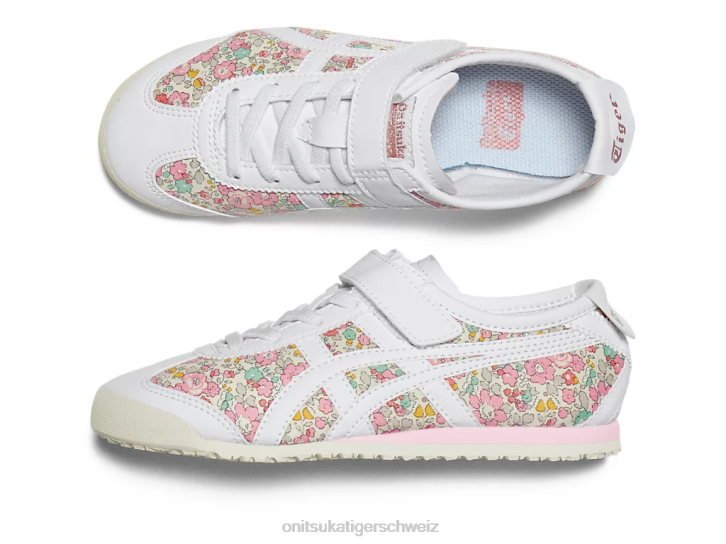 Onitsuka Tiger Mexiko 66 Kinder weiß/Zuckerwatte 8X88621 Schuhe