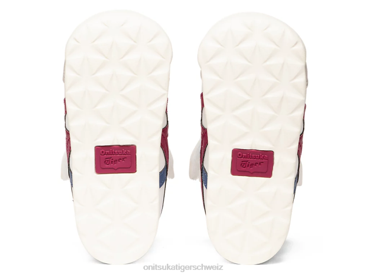Onitsuka Tiger Mexiko 66 Kinder weiße/getrocknete Beere 8X88624 Schuhe