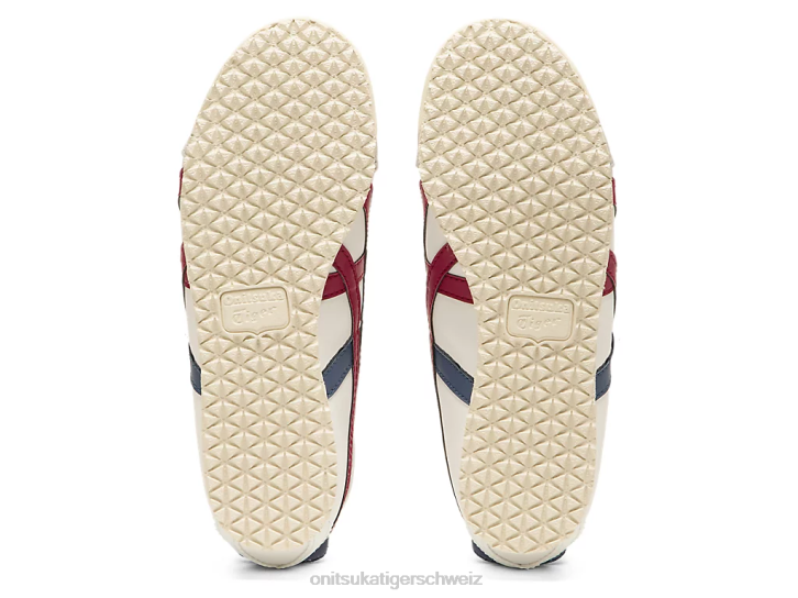 Onitsuka Tiger Mexiko 66 Kinder weiße/getrocknete Beere 8X88625 Schuhe