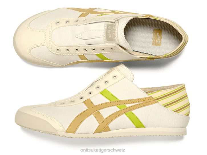 Onitsuka Tiger Mexiko 66 Paraty unisex Creme/Mineralbraun 8X8821 Schuhe