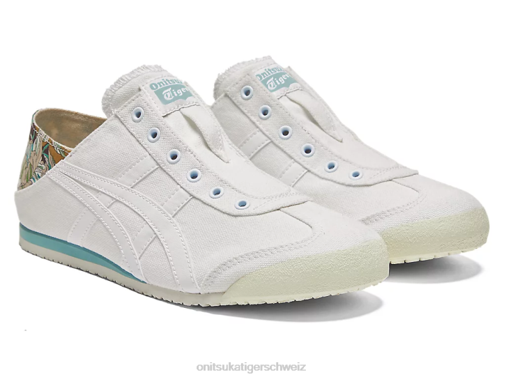 Onitsuka Tiger Mexiko 66 Paraty unisex weiß/heller Stahl 8X8848 Schuhe