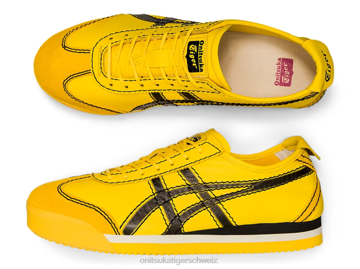 Onitsuka Tiger Mexiko 66 SD Pf unisex Tai Chi gelb/schwarz 8X88270 Schuhe