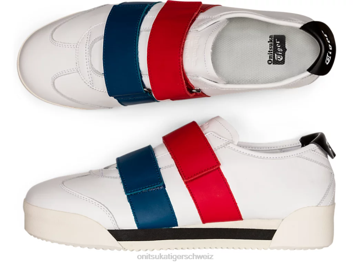 Onitsuka Tiger Mexiko 66 SD Pf unisex weiß/klassisches rot 8X88551 Schuhe