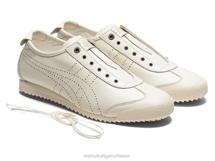 Onitsuka Tiger Mexiko 66 SD Slip-on unisex Creme 8X88346 Schuhe