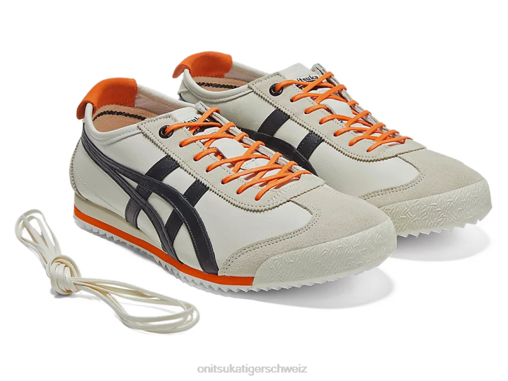 Onitsuka Tiger Mexiko 66 SD unisex creme/schwarz 8X8862 Schuhe