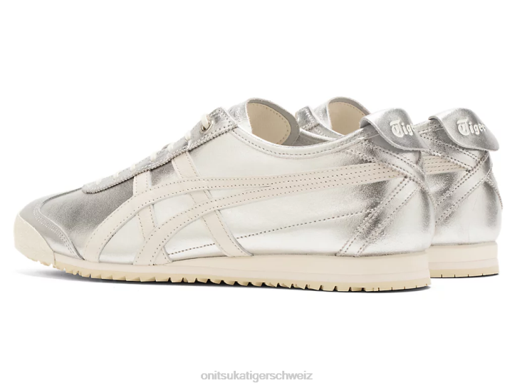 Onitsuka Tiger Mexiko 66 SD unisex reines Silber/Creme 8X88108 Schuhe