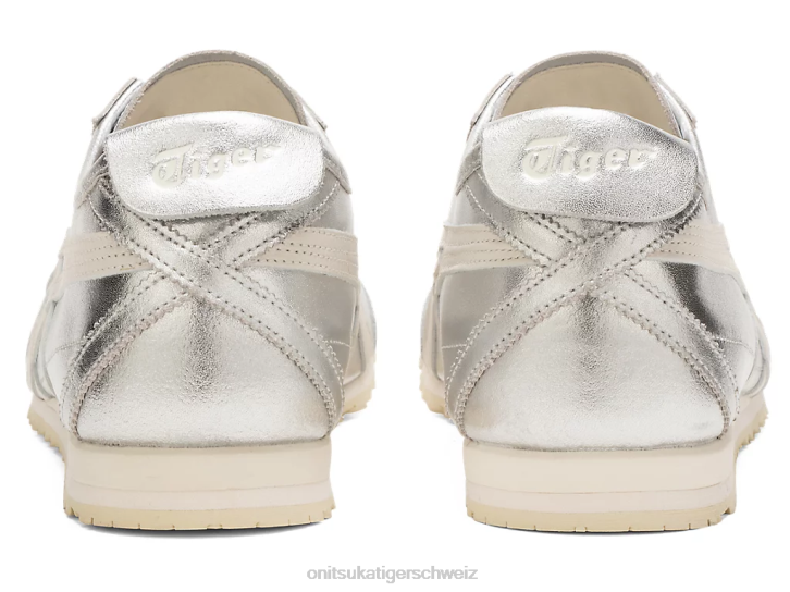 Onitsuka Tiger Mexiko 66 SD unisex reines Silber/Creme 8X88108 Schuhe