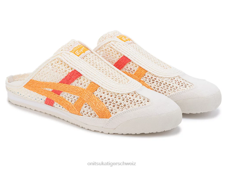 Onitsuka Tiger Mexiko 66 Sabot unisex Creme/Bernstein 8X88122 Schuhe