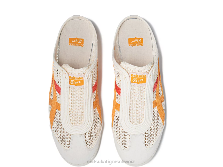 Onitsuka Tiger Mexiko 66 Sabot unisex Creme/Bernstein 8X88122 Schuhe