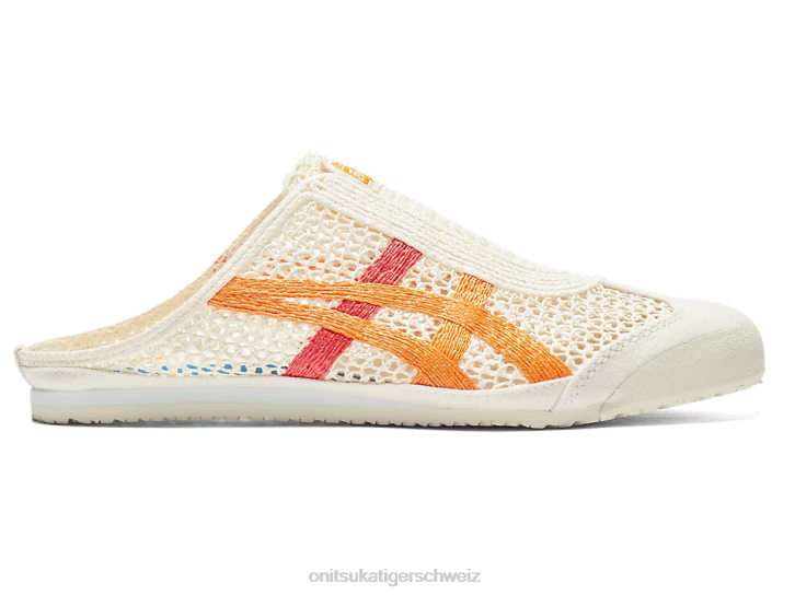 Onitsuka Tiger Mexiko 66 Sabot unisex Creme/Bernstein 8X8831 Schuhe