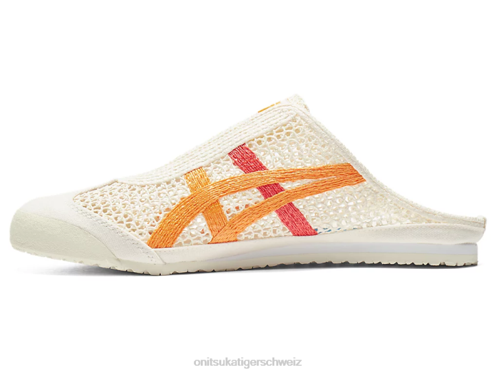 Onitsuka Tiger Mexiko 66 Sabot unisex Creme/Bernstein 8X8831 Schuhe