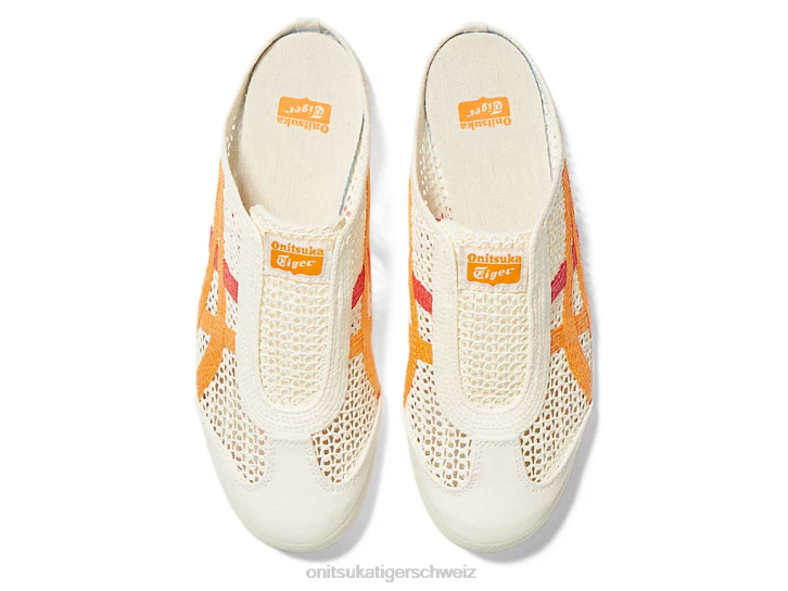 Onitsuka Tiger Mexiko 66 Sabot unisex Creme/Bernstein 8X8831 Schuhe