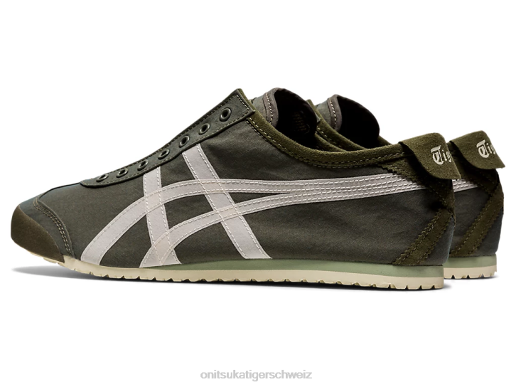 Onitsuka Tiger Mexiko 66 Slip-on unisex Mantelgrün/Birke 8X88180 Schuhe