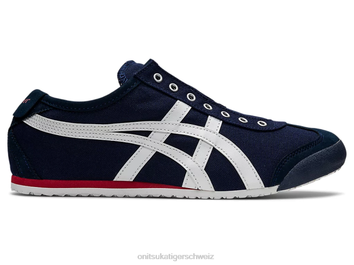 Onitsuka Tiger Mexiko 66 Slip-on unisex Marineblau/Offwhite 8X88362 Schuhe