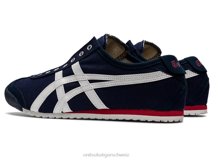 Onitsuka Tiger Mexiko 66 Slip-on unisex Marineblau/Offwhite 8X88362 Schuhe
