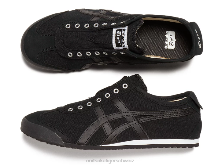 Onitsuka Tiger Mexiko 66 Slip-on unisex Schwarz 8X88360 Schuhe