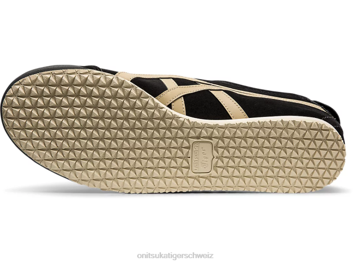 Onitsuka Tiger Mexiko 66 Slip-on unisex Schwarz/Holzkrepp 8X88348 Schuhe