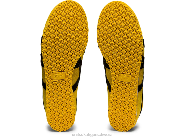 Onitsuka Tiger Mexiko 66 Slip-on unisex Tai Chi gelb/schwarz 8X88126 Schuhe