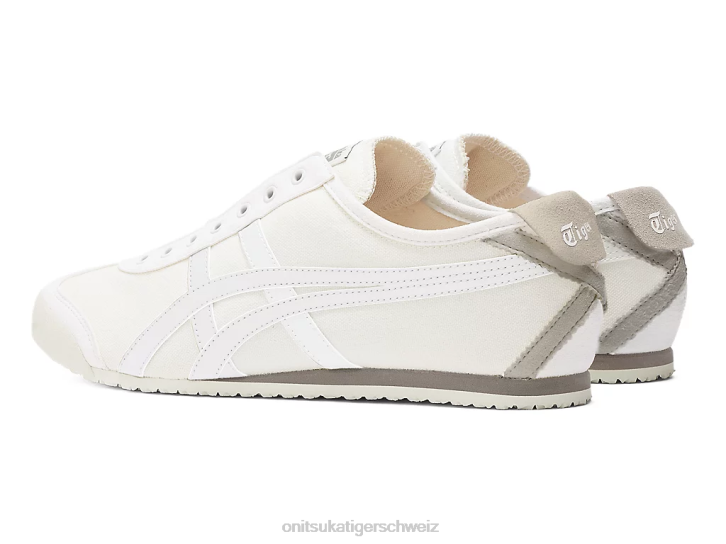 Onitsuka Tiger Mexiko 66 Slip-on unisex Weiß 8X8835 Schuhe