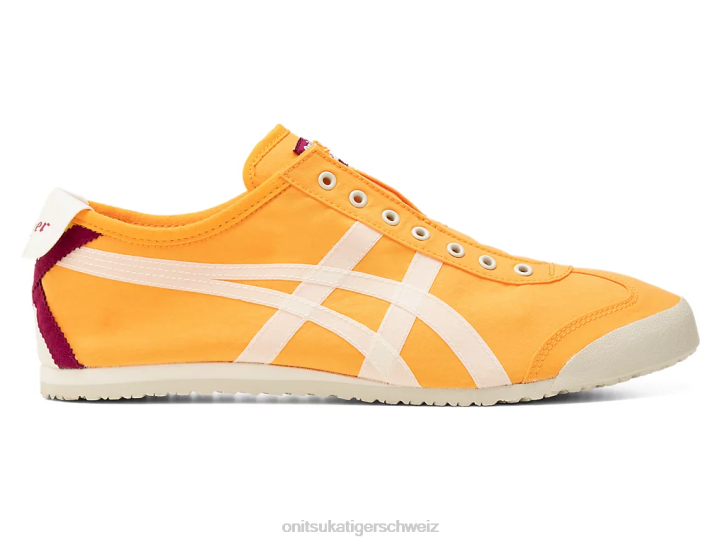 Onitsuka Tiger Mexiko 66 Slip-on unisex Zitrus/Sahne 8X88120 Schuhe