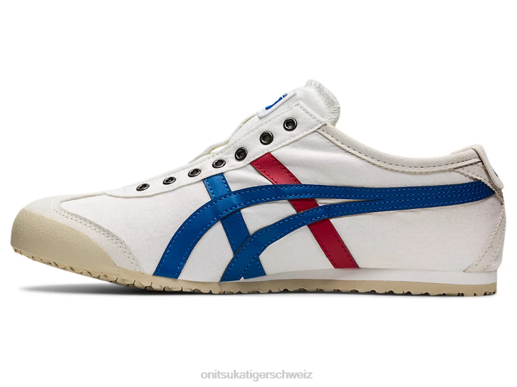 Onitsuka Tiger Mexiko 66 Slip-on unisex weiß/dreifarbig 8X88361 Schuhe