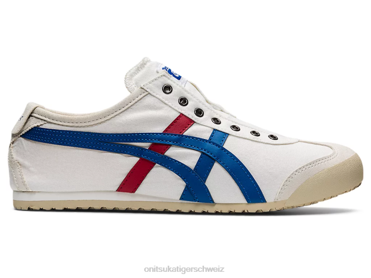 Onitsuka Tiger Mexiko 66 Slip-on unisex weiß/dreifarbig 8X8863 Schuhe