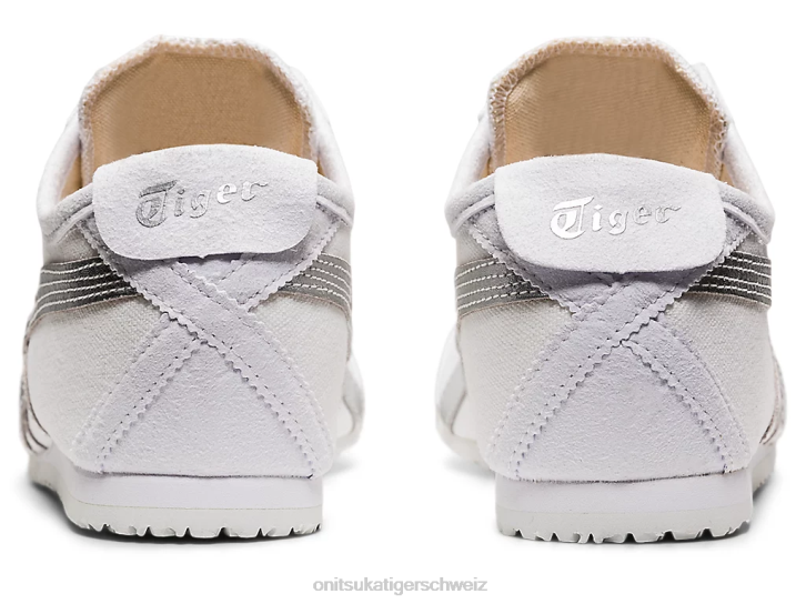 Onitsuka Tiger Mexiko 66 Slip-on unisex weiß/reines Silber 8X88181 Schuhe