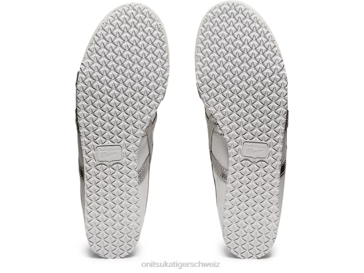 Onitsuka Tiger Mexiko 66 Slip-on unisex weiß/reines Silber 8X88181 Schuhe