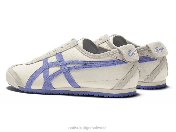 Onitsuka Tiger Mexiko 66 Vin unisex Creme/Violett Sturm 8X8882 Schuhe