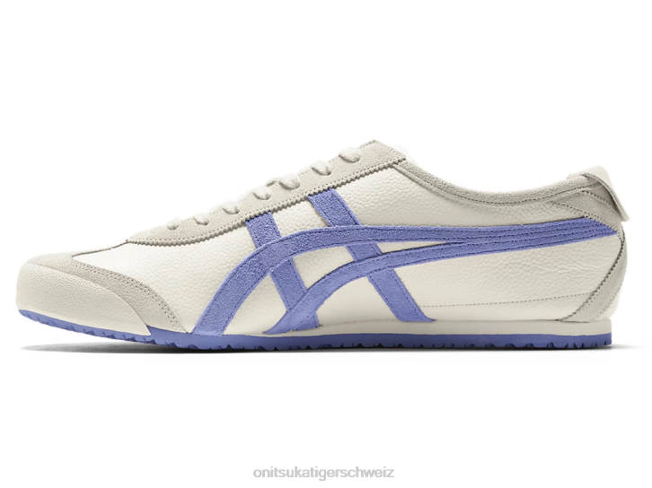Onitsuka Tiger Mexiko 66 Vin unisex Creme/Violett Sturm 8X8882 Schuhe