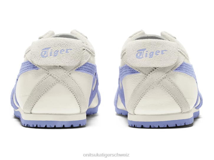 Onitsuka Tiger Mexiko 66 Vin unisex Creme/Violett Sturm 8X8882 Schuhe