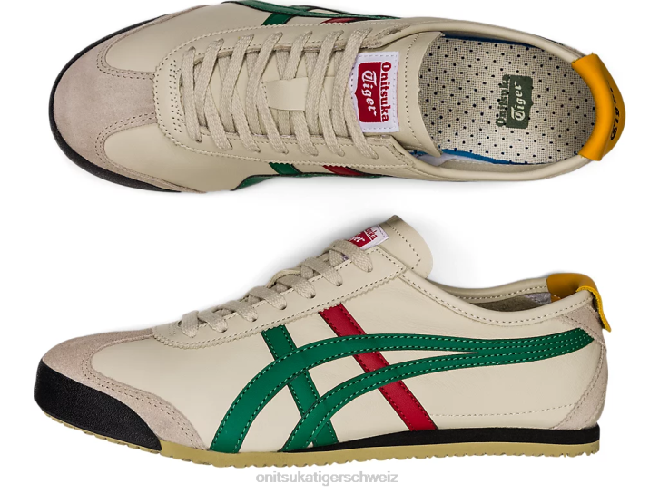 Onitsuka Tiger Mexiko 66 unisex Birke/Grün 8X88354 Schuhe