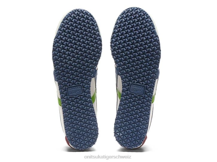 Onitsuka Tiger Mexiko 66 unisex Creme/Makoblau 8X8885 Schuhe