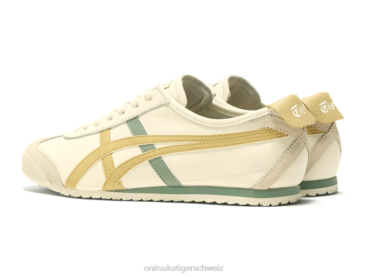 Onitsuka Tiger Mexiko 66 unisex Creme/Mineralbraun 8X8854 Schuhe