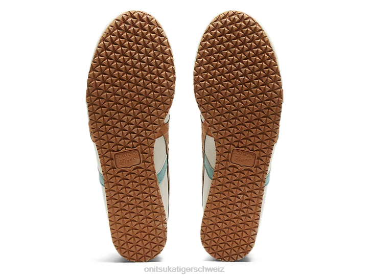 Onitsuka Tiger Mexiko 66 unisex Creme/pikantes Orange 8X8886 Schuhe