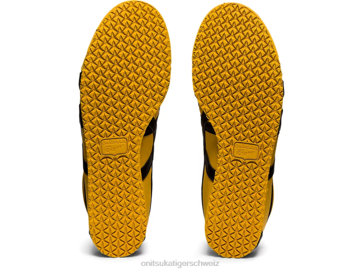 Onitsuka Tiger Mexiko 66 unisex Gelb Schwarz 8X8843 Schuhe