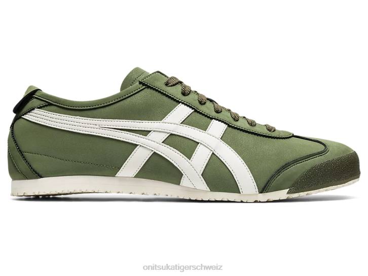 Onitsuka Tiger Mexiko 66 unisex Mantelgrün/Creme 8X88260 Schuhe
