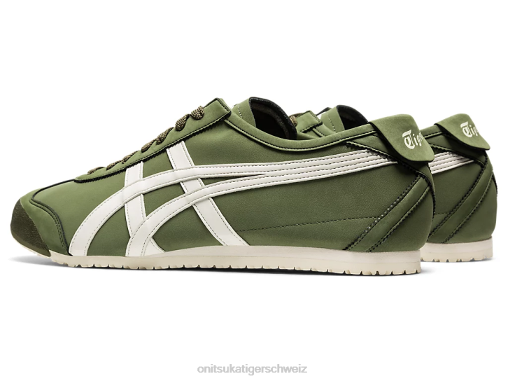 Onitsuka Tiger Mexiko 66 unisex Mantelgrün/Creme 8X88260 Schuhe