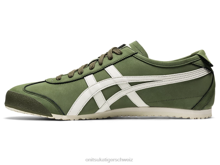 Onitsuka Tiger Mexiko 66 unisex Mantelgrün/Creme 8X88260 Schuhe