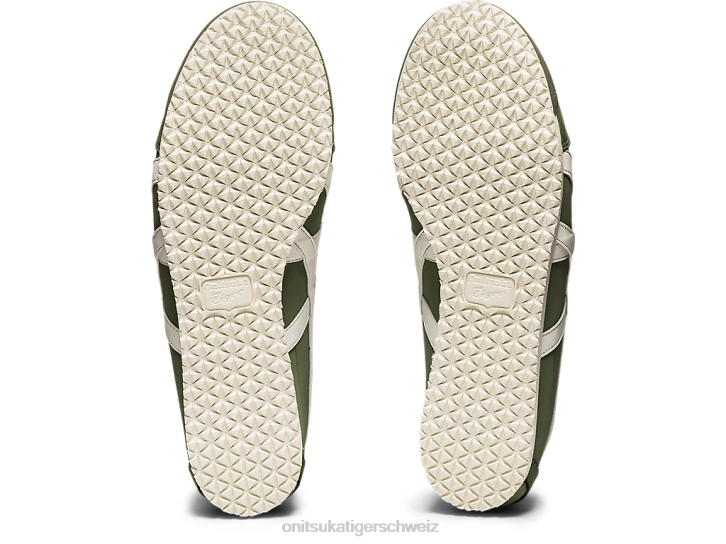 Onitsuka Tiger Mexiko 66 unisex Mantelgrün/Creme 8X88260 Schuhe