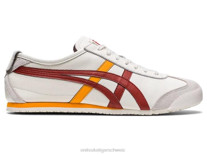 Onitsuka Tiger Mexiko 66 unisex Sahne-/Gewürz-Latte 8X88261 Schuhe