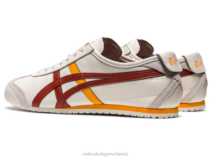 Onitsuka Tiger Mexiko 66 unisex Sahne-/Gewürz-Latte 8X88261 Schuhe