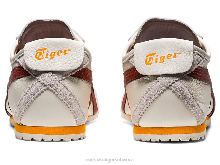 Onitsuka Tiger Mexiko 66 unisex Sahne-/Gewürz-Latte 8X88261 Schuhe