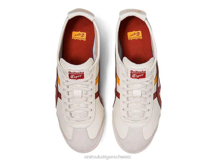 Onitsuka Tiger Mexiko 66 unisex Sahne-/Gewürz-Latte 8X88261 Schuhe
