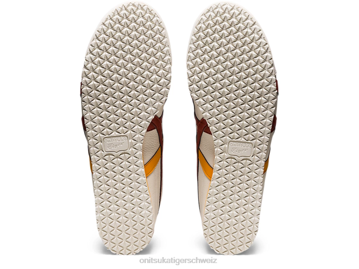 Onitsuka Tiger Mexiko 66 unisex Sahne-/Gewürz-Latte 8X88261 Schuhe