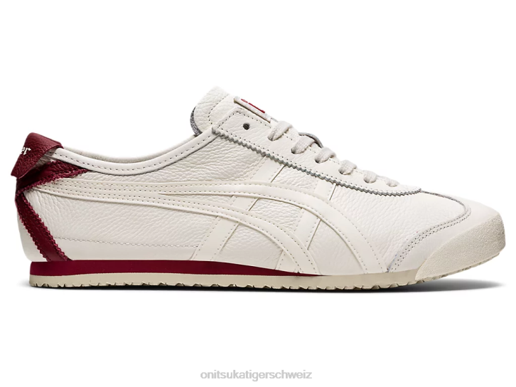 Onitsuka Tiger Mexiko 66 unisex Sahne/Rübensaft 8X88166 Schuhe